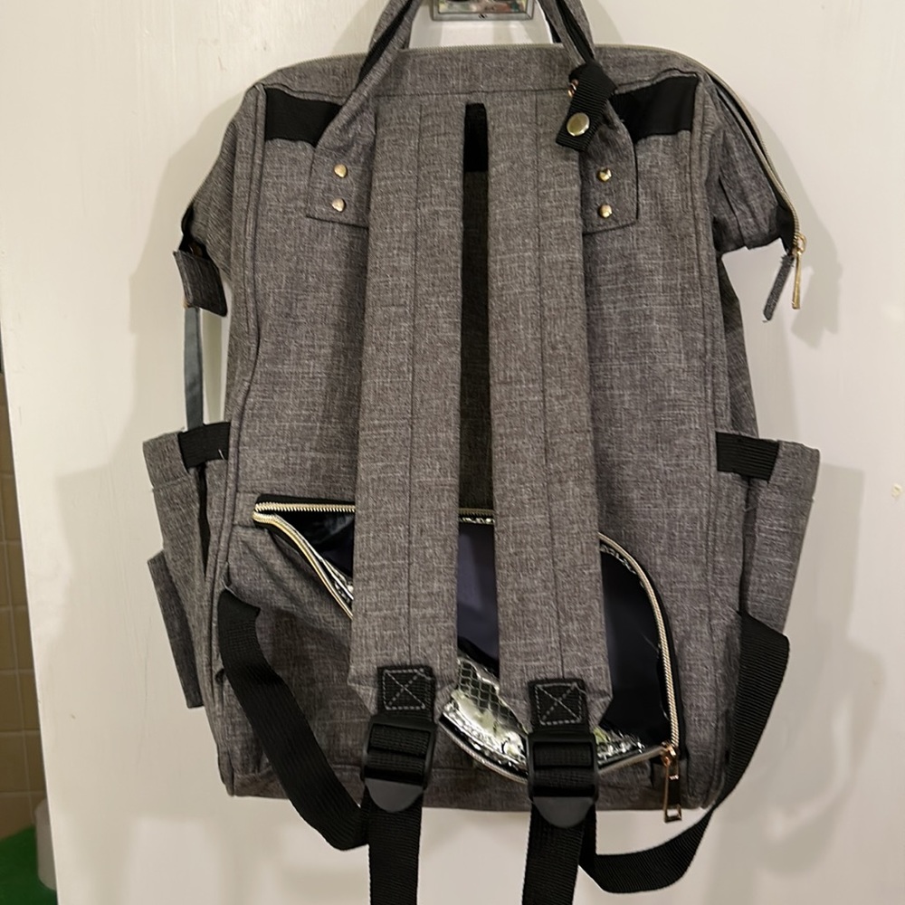 Gray Women's Backpack - Picture 6 of 12